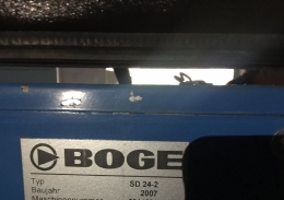 Маслозаполненный винтовой компрессор BOGE SD 24-2, 8bar, Германия