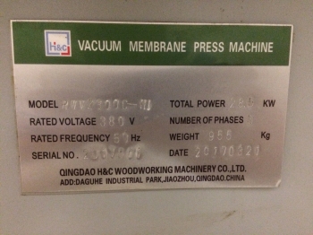 Мембранно-вакуумный пресс