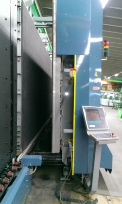 стеклопакетная линия Lisec 2500 X 6000 с газ прессом и роботом герметзации
