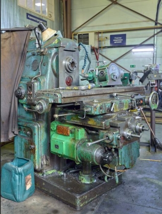 Горизонтально-фрезерный станок 6М82 (Инв. №0005)