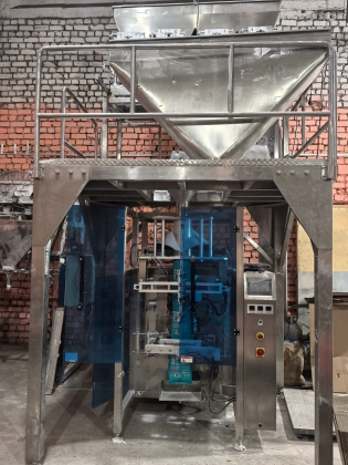 Фасовочно-упаковочная линия для сыпучих материалов.