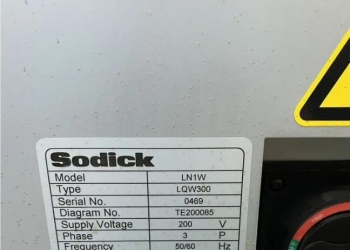 Станок эрозионный вырезной Sodick AQ300L