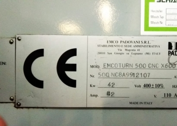 Токарный станок с приводным инструментом EMCOTURN 500