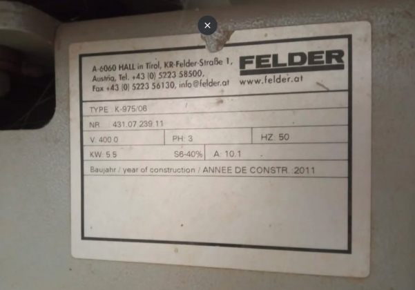 Форматно-раскроечный станок Felder К975
