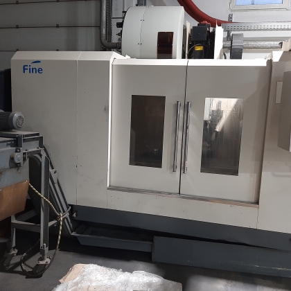 станок вертикально-фрезерный FineTech SMV-1200-3B с системой ЧПУ FANUC 0iMD