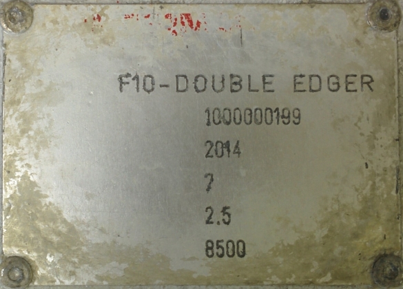 Станок для обработки кромки DoubleEdger Intеrmас Вussеti F10