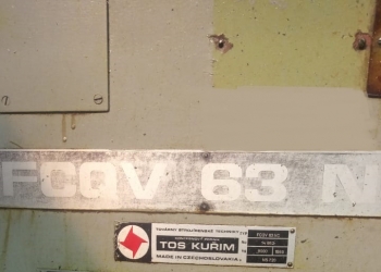 Фрезерный станок с ЧПУ TOS KURIM FCQV-63NC