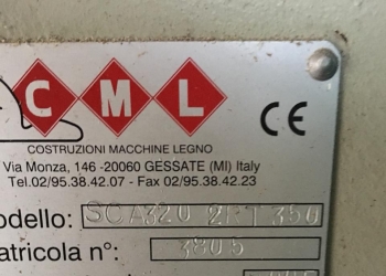 Многопильный станок CML (Италия). Модель SCA 320 2 RT 350