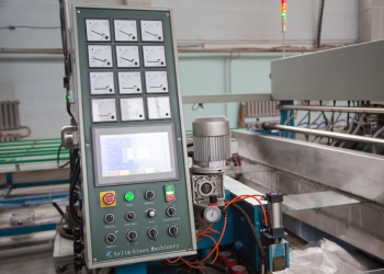 Линия 4-х сторонней обработки стекла без мойки