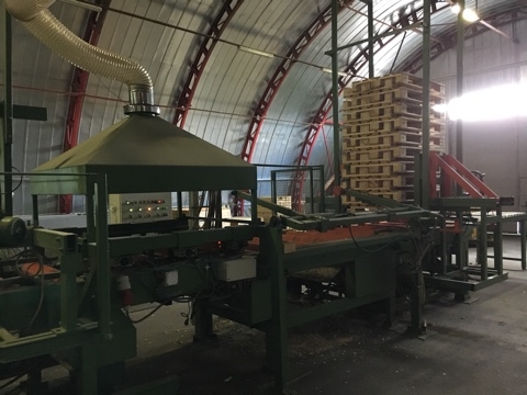 Автоматическая линия для производства деревянных поддонов 1200х800 Bohm&Kruse