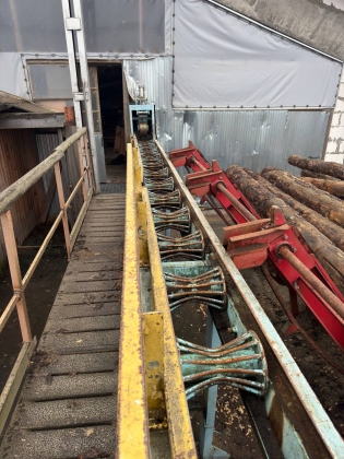 Линия лесопиления высокой производительности WRAVOR (Словения)