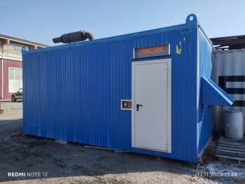 Дизельный генератор (ДЭС, ДГУ) CAT C18 473кВт в контейнере