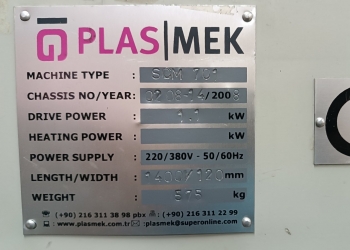 Станок для нарезки пленки ПВХ.