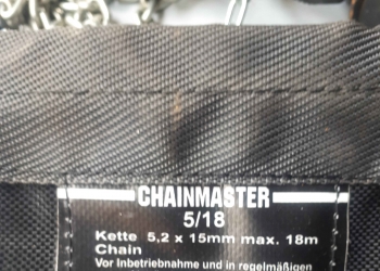 Цепная лебедка электрическая Chain Master D8PLUS 250 KG - 4M/MIN