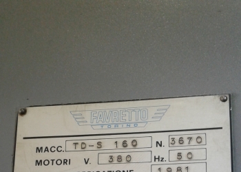 Плоскошлифовальный станок Favretto TD-S 160