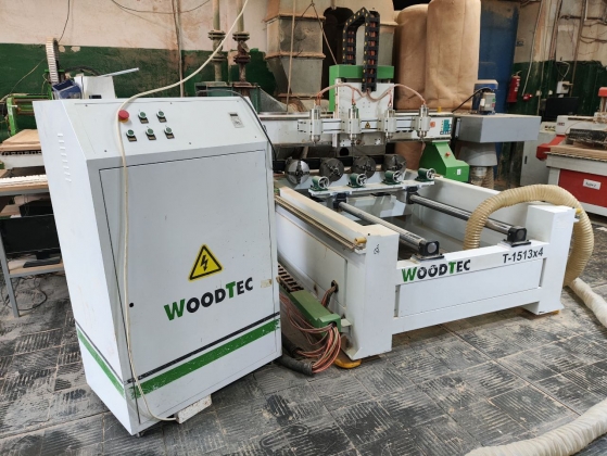 Токарнофрезерный станок с ЧПУ WoodTec Т1513х4