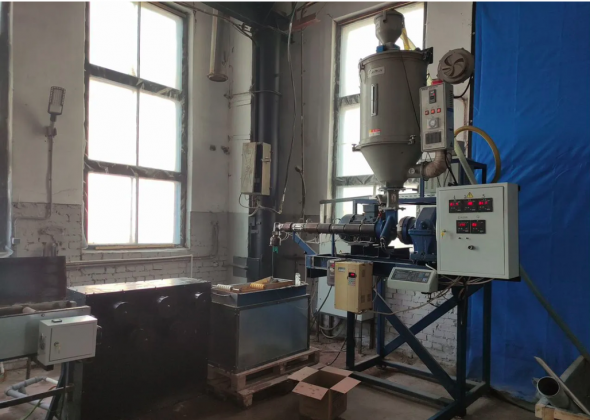 Линия производства полипропиленового ворса