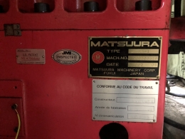 Фрезерный станок с чпу matsuura RA-1