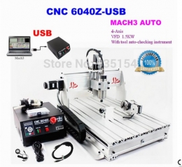 3D фрезерный станок с ЧПУ CNC 6040 1.5KW