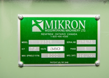 Станок для профилирования криволинейного погонажа MIKRON 652R.