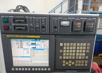 Токарный станок с чпу Hyundai WIA E160LMA