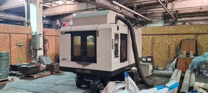 Двухпалетный вертикальный обрабатывающий центр ARES-SEIKI S500