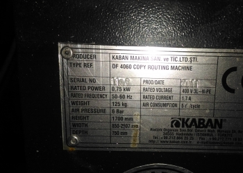 Копировальный-фрезерный станок kaban DF 4060