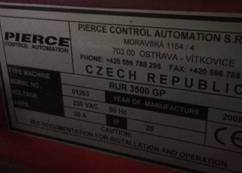 Машина высокоточной термической резки металла с ЧПУ модель RUR 3500 GP