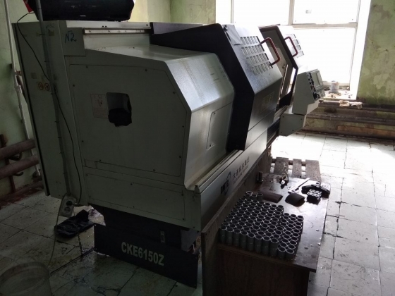 Токарный станок CKE6150Z/1000 с ЧПУ