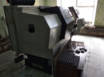 Токарный станок CKE6150Z/1000 с ЧПУ