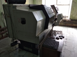 Токарный станок CKE6150Z/1000 с ЧПУ