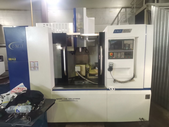Фрезерный обрабатывающий центр Z-MAT VMC 1050E (Инв. №0042) — ЧПУ, отличное состояние