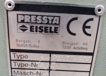 Копировально-фрезерный станок Pressta Eisele Panto 500