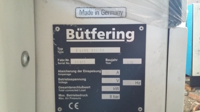 Широколенточный шлифовальный станок Buetfering E-Line 211-ES