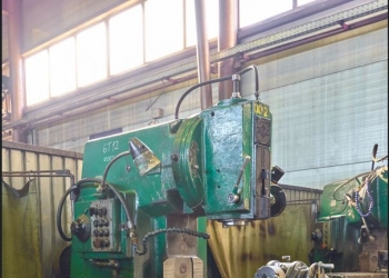 Вертикально-фрезерный станок 6Т12 (Инв. №0002)