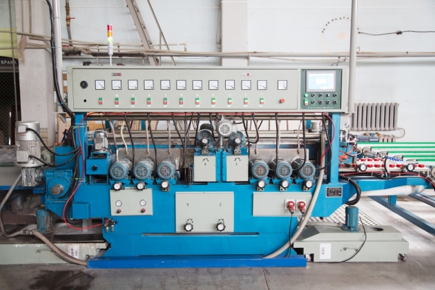 Линия 4-х сторонней обработки стекла без мойки