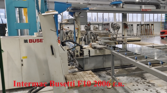 Линия по горизонтальной 4-х сторонней обработке кромки стекла с горизонтальной моечной машиной