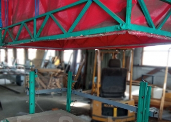 Оборудование для изготовления СИП панелей  *автомат. клеенамазка, вакуумный пресс, сборочный стол, вакуумный насос, лебёдка, мембранный насос