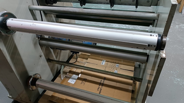 Станок для нарезки пленки ПВХ.