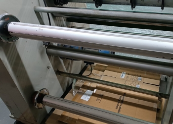 Станок для нарезки пленки ПВХ.