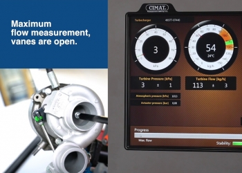 Оборудование для балансировки сердечника турбины CIMAT Turbo Test Pro