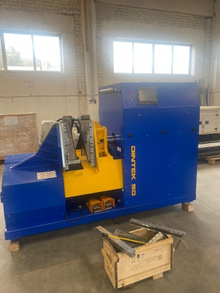 Станок для гибки витков спирали шнека серии Dintek 50