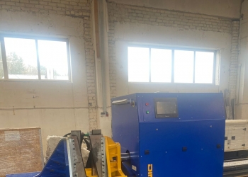 Станок для гибки витков спирали шнека серии Dintek 50