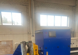 Станок для гибки витков спирали шнека серии Dintek 50