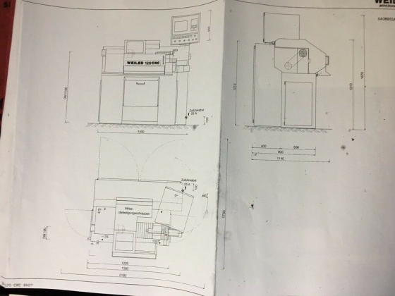 Токарный станок Weiler 120