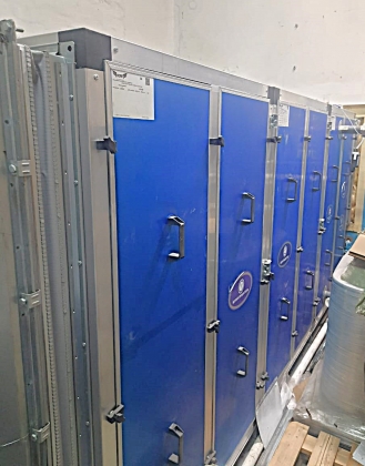 Приточная установка общеобменной вентиляции AIRNED-M20 L/K1/P1/N2.2/V1.0.P63.R-11x15/H1/B1 (напольная) с воздуховодами