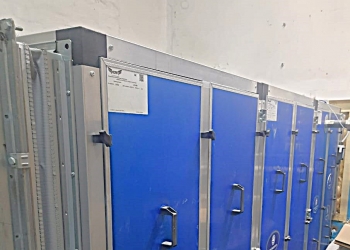 Приточная установка общеобменной вентиляции AIRNED-M20 L/K1/P1/N2.2/V1.0.P63.R-11x15/H1/B1 (напольная) с воздуховодами