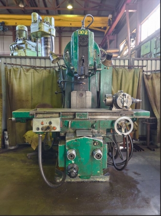 Вертикально-фрезерный станок 6Т12 (Инв. №0002)