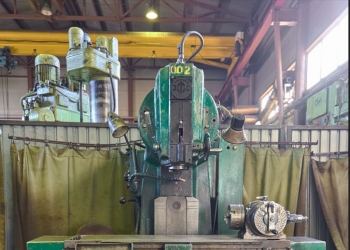 Вертикально-фрезерный станок 6Т12 (Инв. №0002)