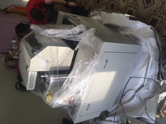 Однопроходный принтер для печати по гофрокартону,мгк и крафт-пакетам